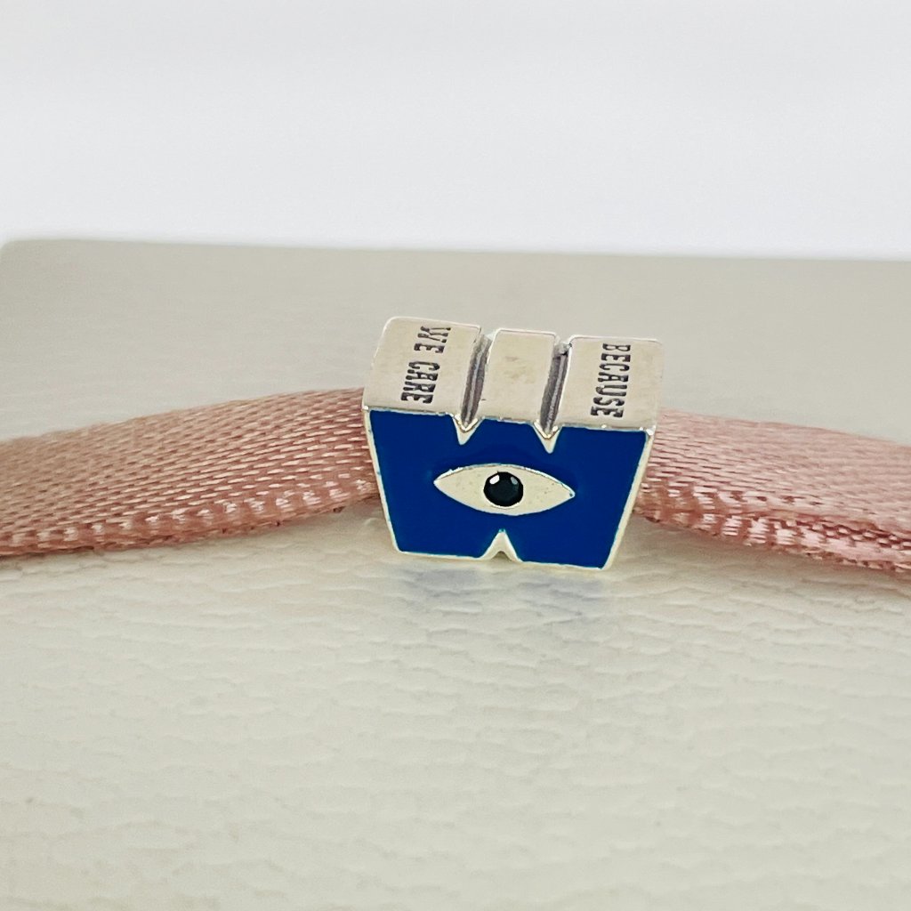 Pandora Disney Pixar Monsters, Inc. Logo M Charm